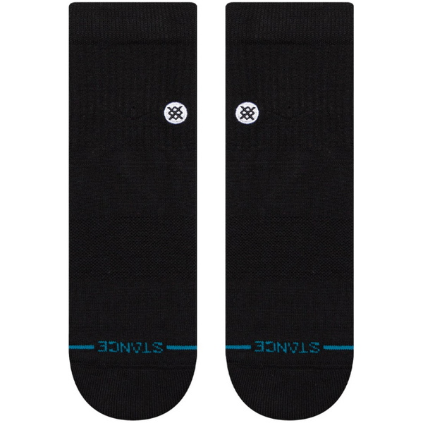 2026 Stance Unisex Icon Quarter Sok A356A21IQT - Black
